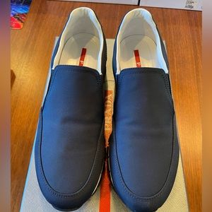 Prada nylon loafers